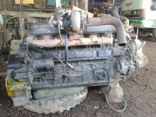 ขายเครื่อง Mitsubishi 6D16 turbo TF 2,691  turbo 2 ลูก เครื่องดี ปั๊มดี ไม่มีหน้าเล่ม