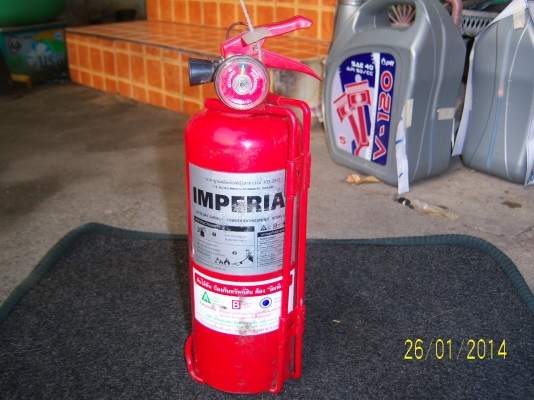 ถังดับเพลิงในรถ