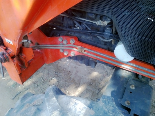 ขายแทรกเตอร์คูโบต้าL4508DI ใบมีดคานบนตราช้างผาล6*22ตราช้างพร้อมใช้งานครับ