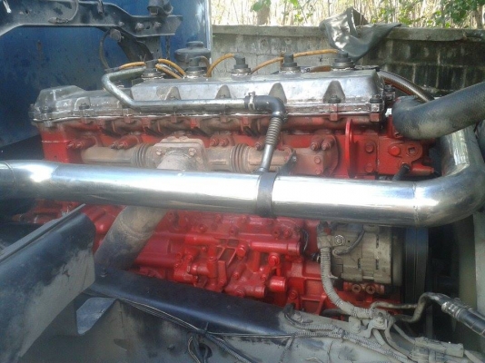 ขายขายรถตู้HINO MEGA FG ยาว 7.50 เมตรปี51NGV7ถัง