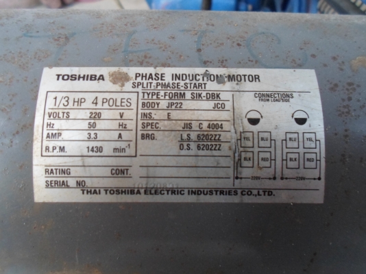 ปั๊มลม PUMA  สภาพสวย  พร้อมใช้งานไฟบ้าน ขนาดถังจุ 36 ลิตร 3,800