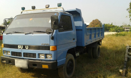 ขายหกล้อดั๊มพ์ Isuzu NPR เครื่อง 115 แรง ช่วงล่าง F กระบะดั๊มพ์ 3.80 เมตร ทะเบียนพร้อม