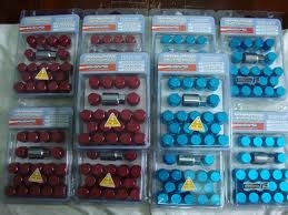 น็อตเลเหล็ก แบบสีชุด850ส่งฟรีทั่วไทย(จัดแบบลงทะบียน)