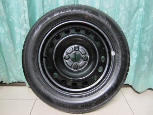 ขายกะทะพร้อมยางป้ายแดงขนาด 185 60R 15 ขอบ 15 ขายกะทะพร้อมยางป้ายแดงขนาด 185 60R 15 ขอบ 15