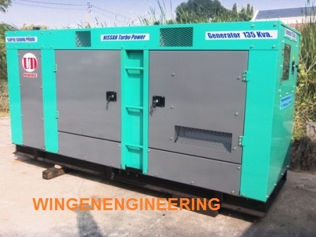 ขายเครื่องปั่นไฟขนาด 135 Kva.รับประกัน 12  เดือน