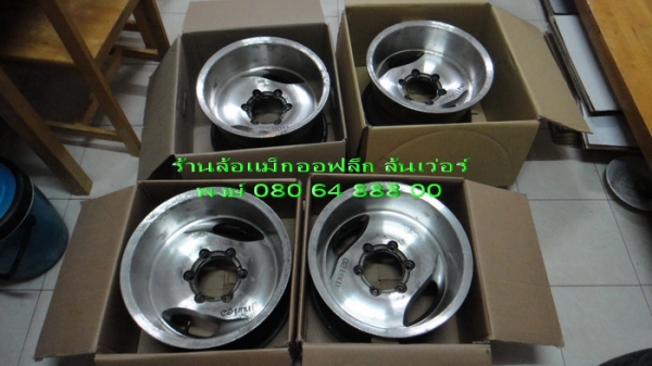 ล้อแม็ก ENKEI ขอบ 15" กว้าง 8.5" OFFSET-20 6 รู 139.7 รูกลาง 106.1(ใส่ 4x4 ได้)