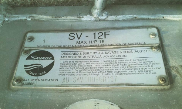 อ.รุ่งเรืองพานิชย์ ขาย-รับผลิตเรือ อลูมิเนียม SAVAGE รุ่น : 12FEET ALUMINIU อ.รุ่งเรืองพานิชย์ ขาย-รับผลิตเรือ อลูมิเนียม SAVAGE รุ่น : 12FEET ALUMINIU