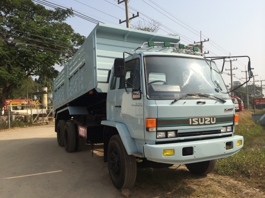 ISUZU Rocky 210 hp ดั้มพ์ เปลี่ยนเครื่องเกียร์เป็น 240 hp บ้านเรา