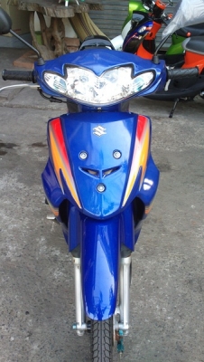 ซูซูกิ เบส125 สตาร์ทมือ รถปี47 ไมล์ดิจิตอลเครื่องเดิมๆแรงดีสภาพเอี่ยม