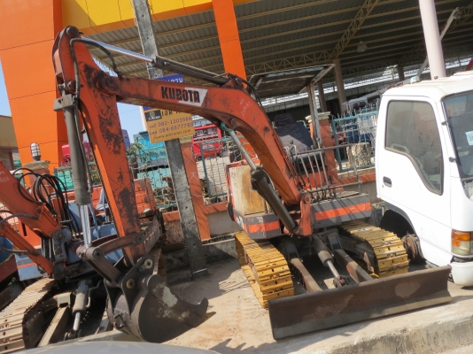 ขายรถแบคโฮ คูโบต้า KH70 รถพร้อมใช้งาน แทรคสวย