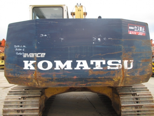Komatsu PC120-5 เก่านอกไม่เคยใช้งานในไทยพร้อมใช้ สวยสภาพเดิม