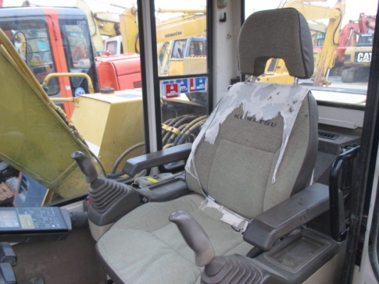 Komatsu PC120-5 เก่านอกไม่เคยใช้งานในไทยพร้อมใช้ สวยสภาพเดิม