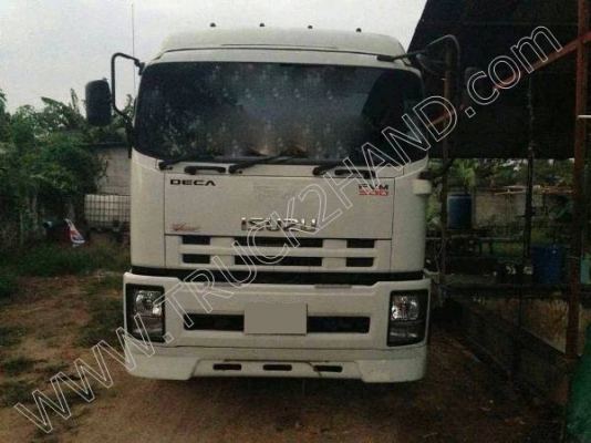 รถบรรทุก 10 ล้อ ยี่ห้อ ISUZU รุ่น FVM 300 พร้อมถัง 20 ตัน