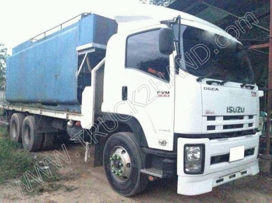 รถบรรทุก 10 ล้อ ยี่ห้อ ISUZU รุ่น FVM 300 พร้อมถัง 20 ตัน