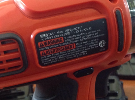 ขายสว่านไขควงไร้สาย Black & Decker 20V แบต Lithium-ion แรงบิตสูง ใช้อยู่เอง ขอบอกว่าแรงมากๆ และ แข็งแรง ขายสว่านไขควงไร้สาย Black & Decker 20V แบต Lithium-ion แรงบิตสูง ใช้อยู่เอง ขอบอกว่าแรงมากๆ และ แข็งแรง