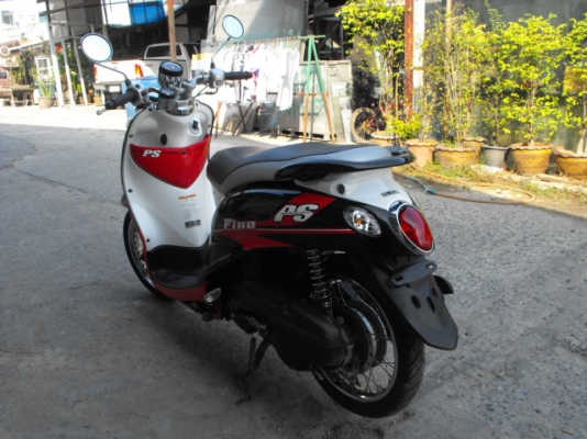 ขาย Yamaha Fino ปี 56 ลาย PS ดำแดง