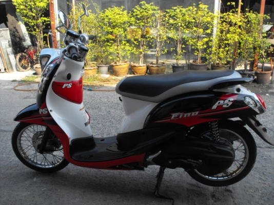 ขาย Yamaha Fino ปี 56 ลาย PS ดำแดง