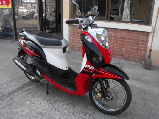 ขาย Yamaha Fino ปี 56 ลาย PS ดำแดง