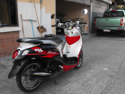 ขาย Yamaha Fino ปี 56 ลาย PS ดำแดง