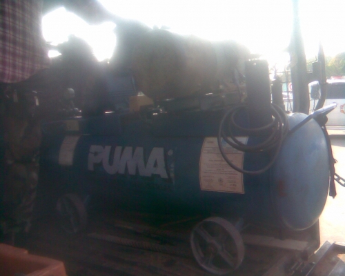 ปั้มลมพูมาตัวใหญ่ 186 ลิตร ปั้มลมพูมาตัวใหญ่ 186 ลิตร