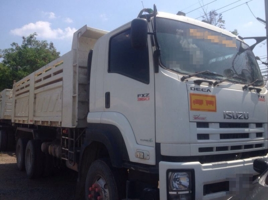 รถอีซูซุ 10 ล้อดั้ม 360 แรงม้า ปี 54. ( ขายแม่ , ลูก )  ( รถวิ่ง 15x,xxx กม. )  สนใจติดต่อ  081 - 6079515