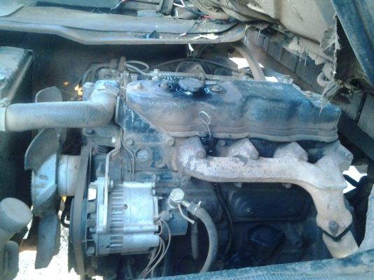 ISUZU NPR59P เครื่อง 115ฝาดำ 4BD1 กะบะยาว 5เมตร