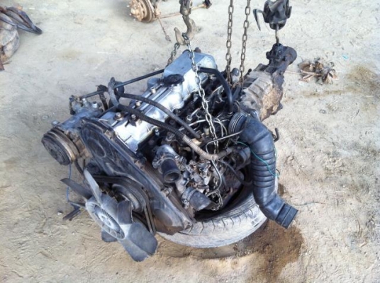 เครื่องพร้อมเกียร์ โตโยต้าฮีโร่ HERo 2400 แน่น ไม่มีไอ ไม่ต้องเผา นิ่มๆ