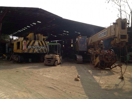 รถเจาะเสาเข็ม / รถตอกเสาเข็ม