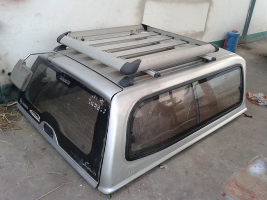 ขายหลังคาสามมิตร ใส่ Tiger D4D Cab สีเงิน