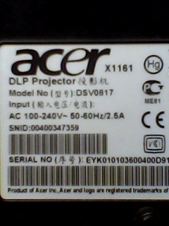 ขายโปรเจ็คเตอร์