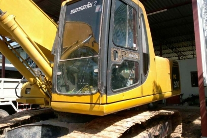 KOMATSU PC200-6 ซีเรียล89000(รถนอก)ไฟฟ้าครบ เล่มทะเบียน