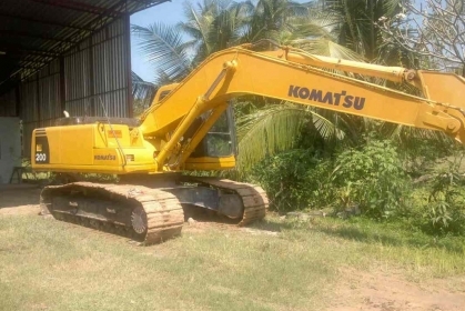 KOMATSU PC200-6 ซีเรียล89000(รถนอก)ไฟฟ้าครบ เล่มทะเบียน