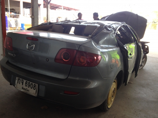 ขายซากมาสด้า3 2005 พร้อมทะเบียน