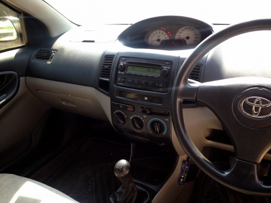 **240,000 บ.ต่อรอง**ขายรถเก๋ง TOYOTA VIOS VVTi 1.5E ปี49/06 เกียร์ธรรมดา ติดแก๊สLPG ลงเล่ม เครื่องแน่นดี ประหยัด ความร้อนปกติ ไม่โก่ง ล้อแม็ก ยางสวยภายในสวยครบ แอร์ กระจกไฟฟ้า หน้า-หลังเดิมไม่เคยชนหนักสีสันบางสวย พร้อมใช้งาน ทะเบียนเต็ม ราคาต่อรองได้เด้อ