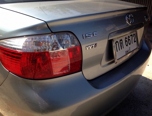 **240,000 บ.ต่อรอง**ขายรถเก๋ง TOYOTA VIOS VVTi 1.5E ปี49/06 เกียร์ธรรมดา ติดแก๊สLPG ลงเล่ม เครื่องแน่นดี ประหยัด ความร้อนปกติ ไม่โก่ง ล้อแม็ก ยางสวยภายในสวยครบ แอร์ กระจกไฟฟ้า หน้า-หลังเดิมไม่เคยชนหนักสีสันบางสวย พร้อมใช้งาน ทะเบียนเต็ม ราคาต่อรองได้เด้อ