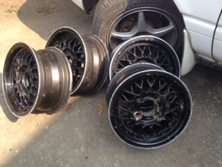 แม็ก 13x5-5.5-6-7 4/114 หลายชุดๆละ4000หมดทุกชุด