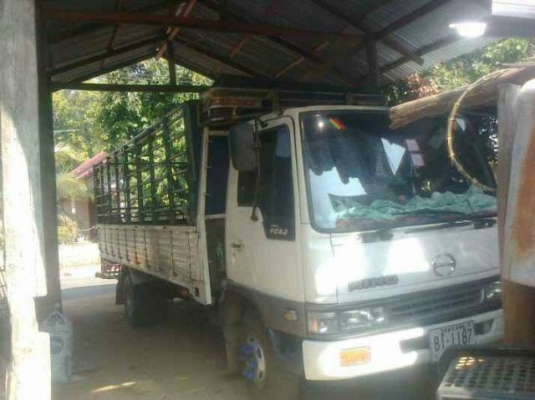 ขายด่วนหกล้อดั้ม HINO FC4J ยาว5.5เมตรสภาพเดิมๆพร้อมใช้งานจองโทร0801515451