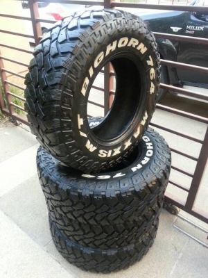ขายยาง mud maxxis bighorn 30 ขอบ 15 ปี 2012