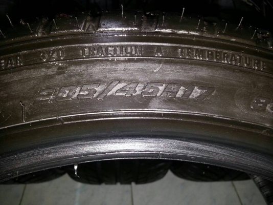 ขายยาง BLUE STREAK 205-45-17 ปี12
