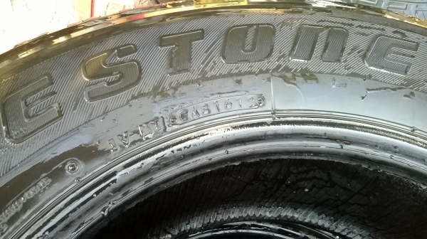 ขายยาง245 70 16 บิสโตนปี12ชุดละ4800