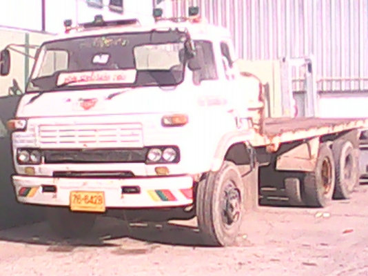 ขายรถ10ล้อ 1 เพลา พื้นเรียบ 160 แรง NISSAN UD ปี2526