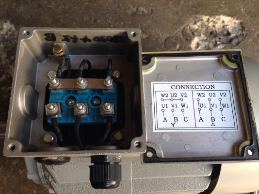 ขายมอเตอร์ Merz 2 HP. 380 V 1450 RPM. สภาพสวย ของใหม่ ไม่เคยใช้งาน