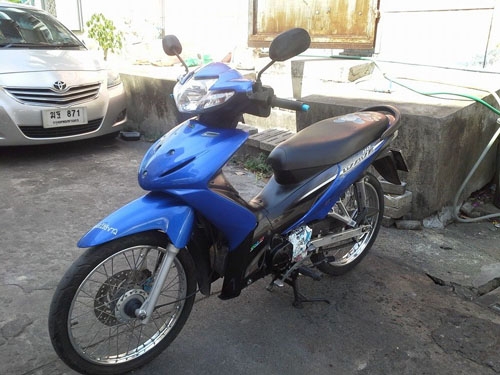 wave 110 I ปี 53 สีน้ำเงิน  รถบ้าน เดิมๆ เครื่องแน่นๆ ไม่หลวม