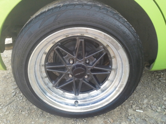 ขายล้อ 15"  4 รู100พร้อมยาง ตามรูปพร้อมใช้