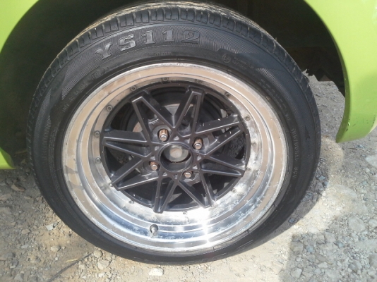 ขายล้อ 15"  4 รู100พร้อมยาง ตามรูปพร้อมใช้