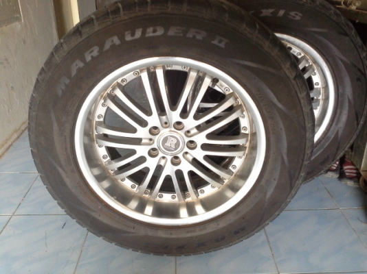 ขายล้อ 18" 5รู114หน้าตื้น หลังลึกครับ ยางใหญ่ครับ