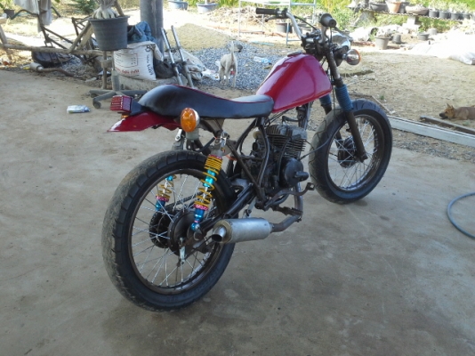 ขาย ts125 เครื่องดี มีเล่มทะเบียนพร้อมชุดโอน แต่งแนว