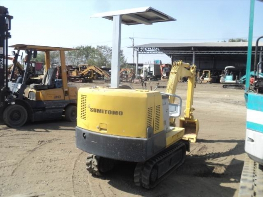 รถแบคโฮ Sumitomo รถสวย มือสองญี่ปุ่น ไม่เคยใช้งานในไทย