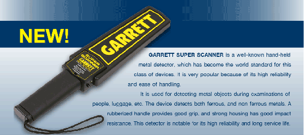 ไม้สแกนโลหะ GARRETTราคา5500 บาทโปรโมชั่น 0902787096