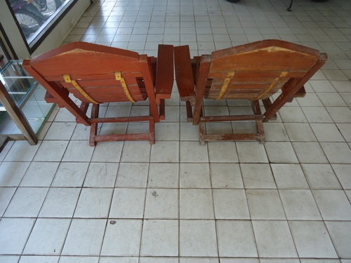 เก้าอี้ไม้สัก650.-